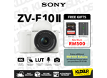 Sony ZV-E10 II Mirrorless Camera with 16-50mm Lens (White)